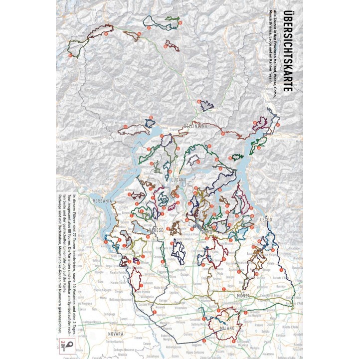 Mountainbiken an den Seen