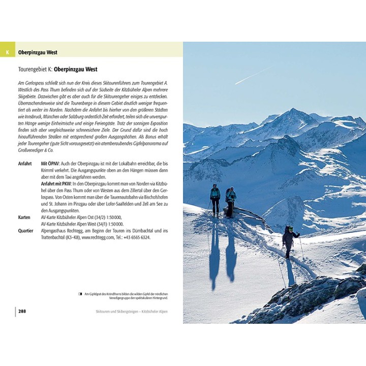 Skitourenführer Kitzbüheler Alpen
