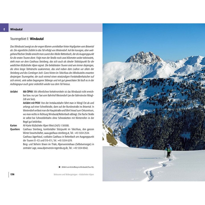 Skitourenführer Kitzbüheler Alpen