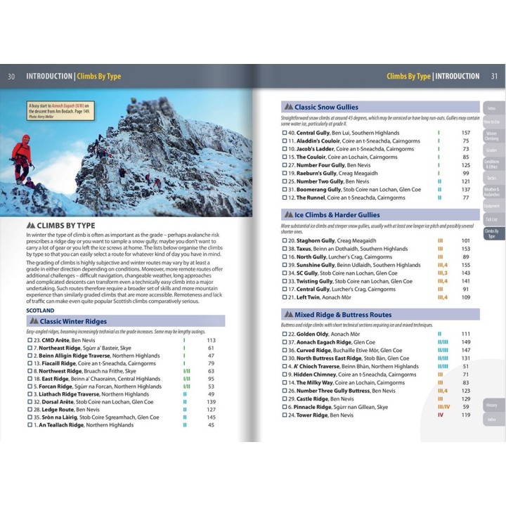Snow & Ice - Winter Mountaineering Routes of Great Britain