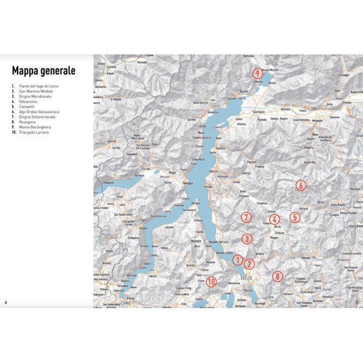 Lario Rock (Comer See)  - Pareti