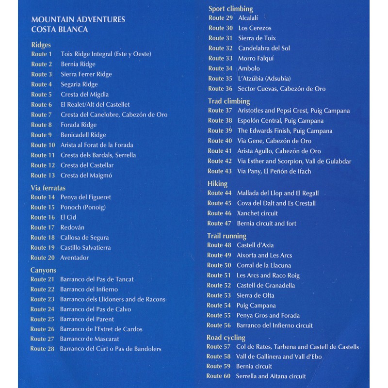 Mountain Adventures Costa Blanca