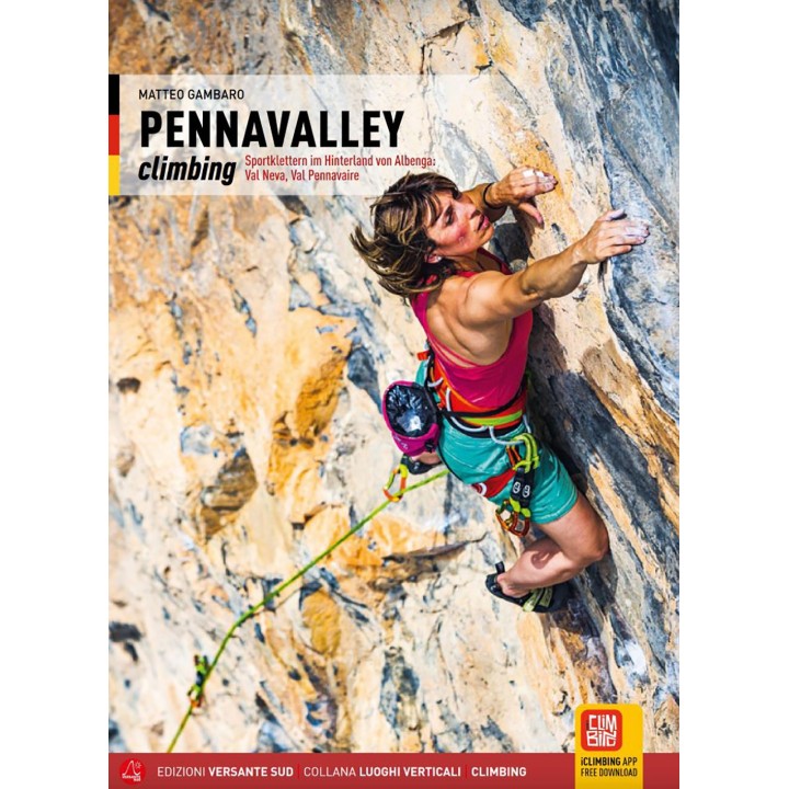 Klettertopo Pennavalley climbing