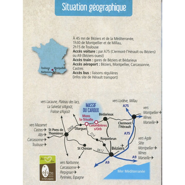 Klettertopo Le Caroux