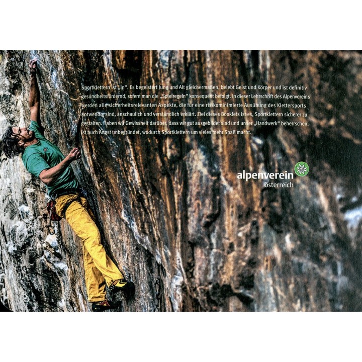 Sicher am Berg Sportklettern (ÖAV)