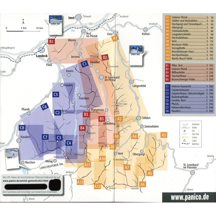 Skitourenführer Ötztaler Alpen
