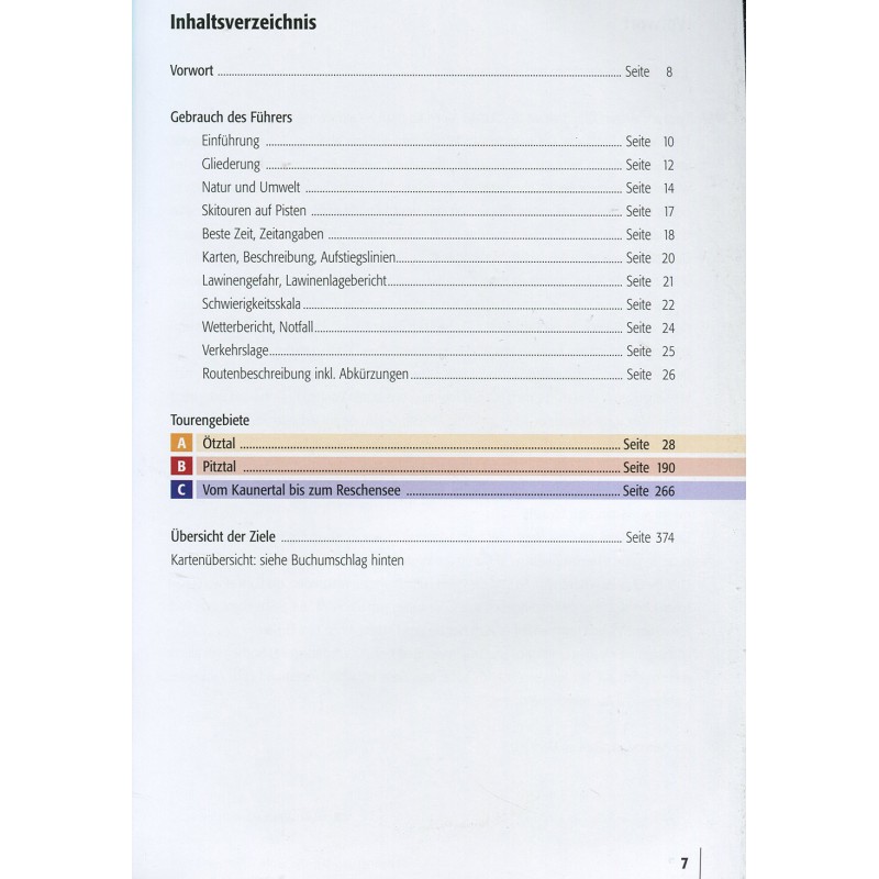 Skitourenführer Ötztaler Alpen