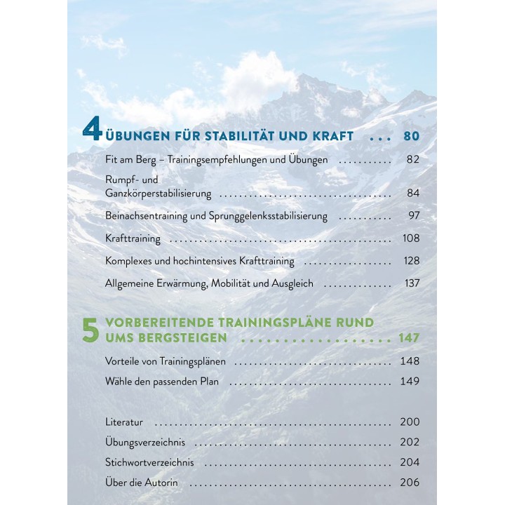 Fit für die Berge