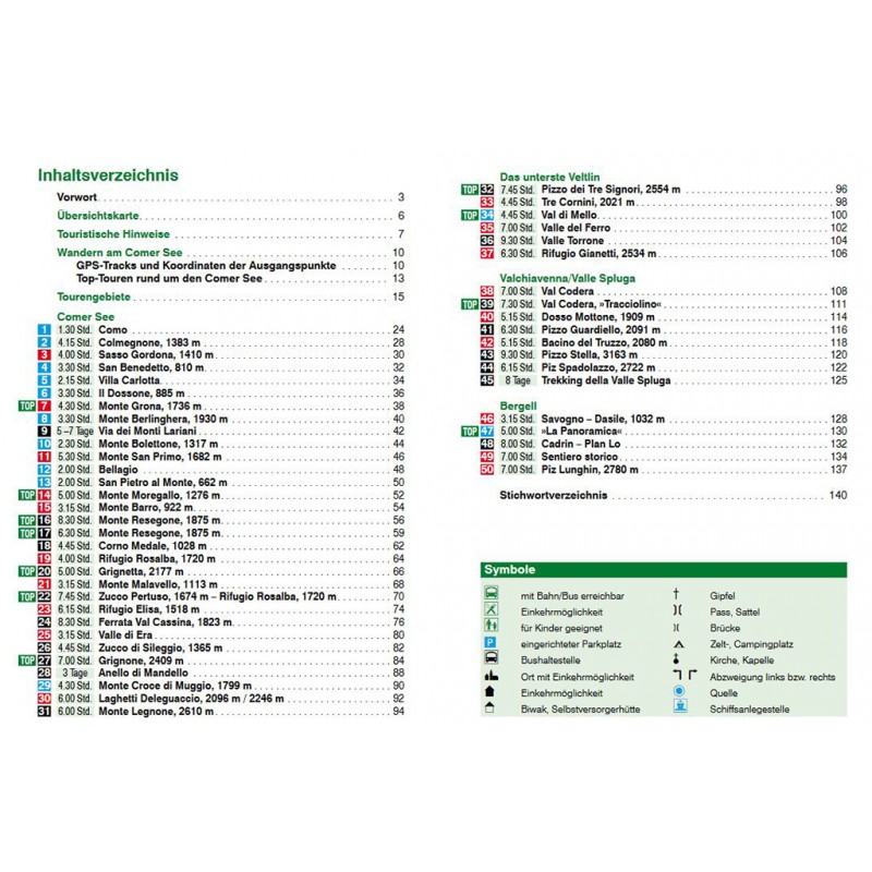 Wanderführer Comer See