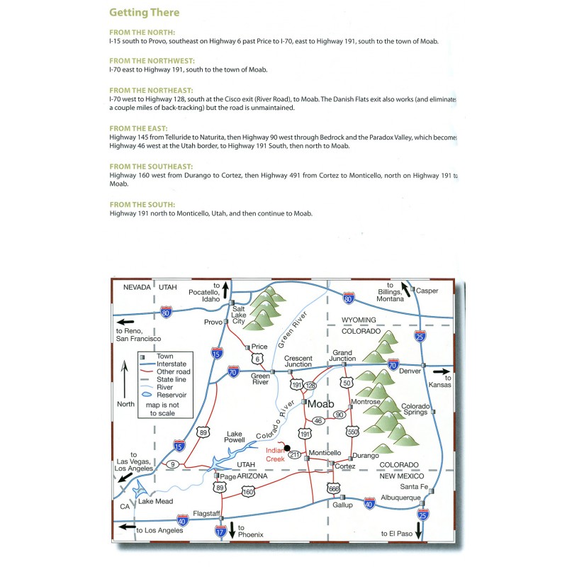 Klettertopo High on Moab