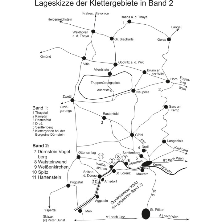 Kletterführer Wachau und Waldviertel Band 2