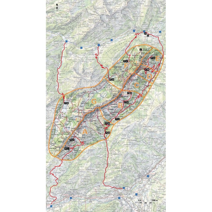 Klettereien Gastlosen