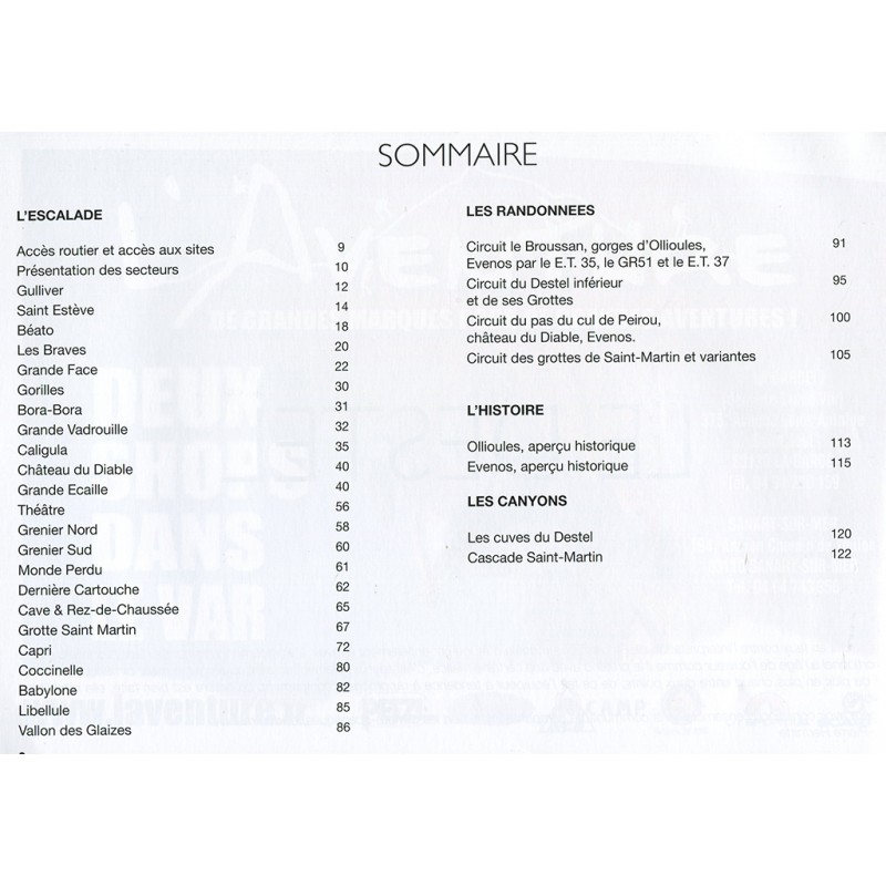 Kletterführer Le Destel Montagnes de Toulon