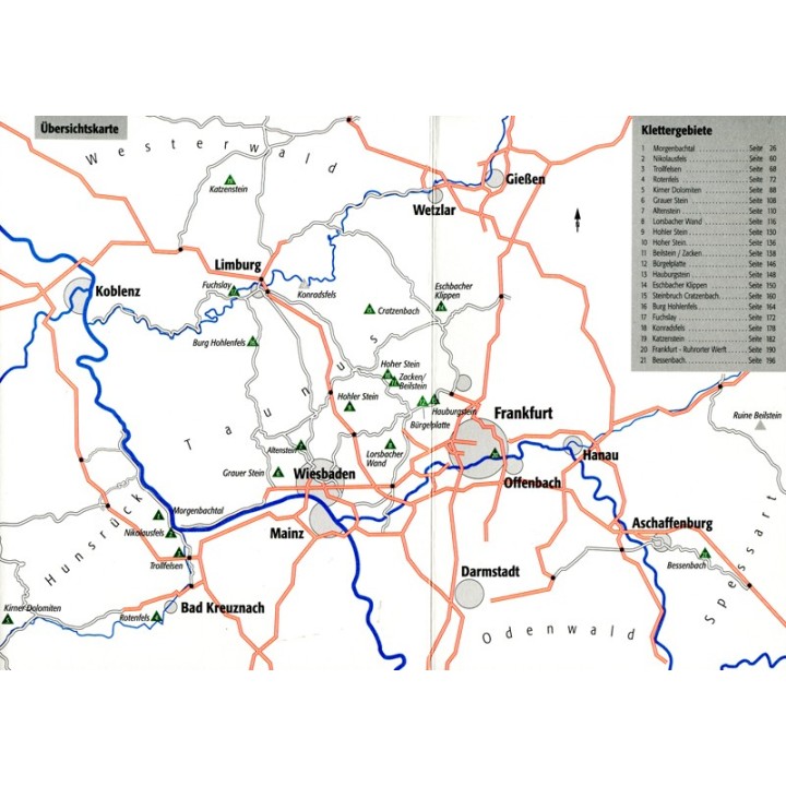 Kletterführer Rhein-Main-Gebiet