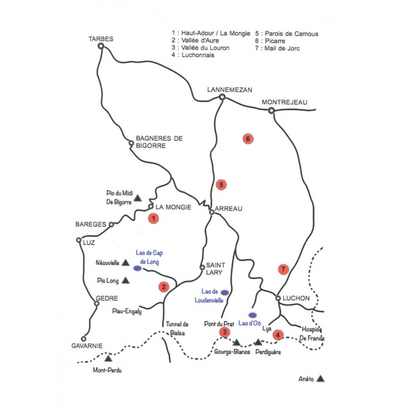 Kletterführer Lignes de Fuite (Zentralpyrenäen)
