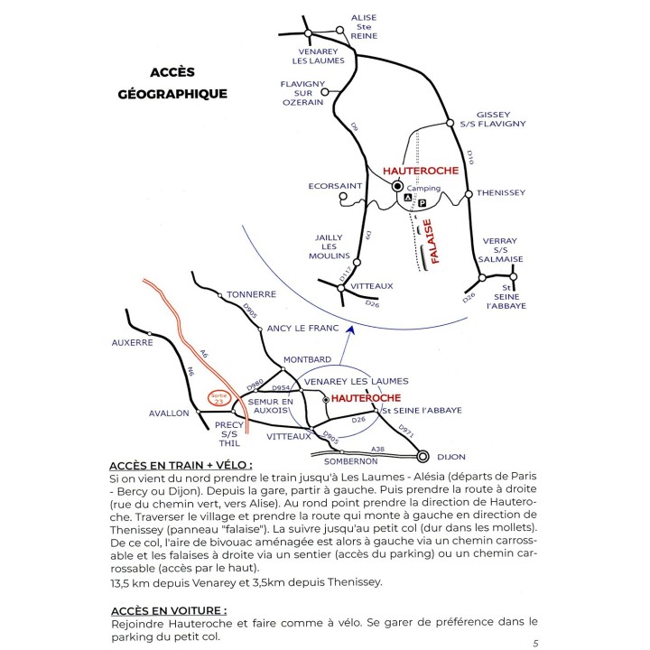 Topo d'Escalade Hauteroche