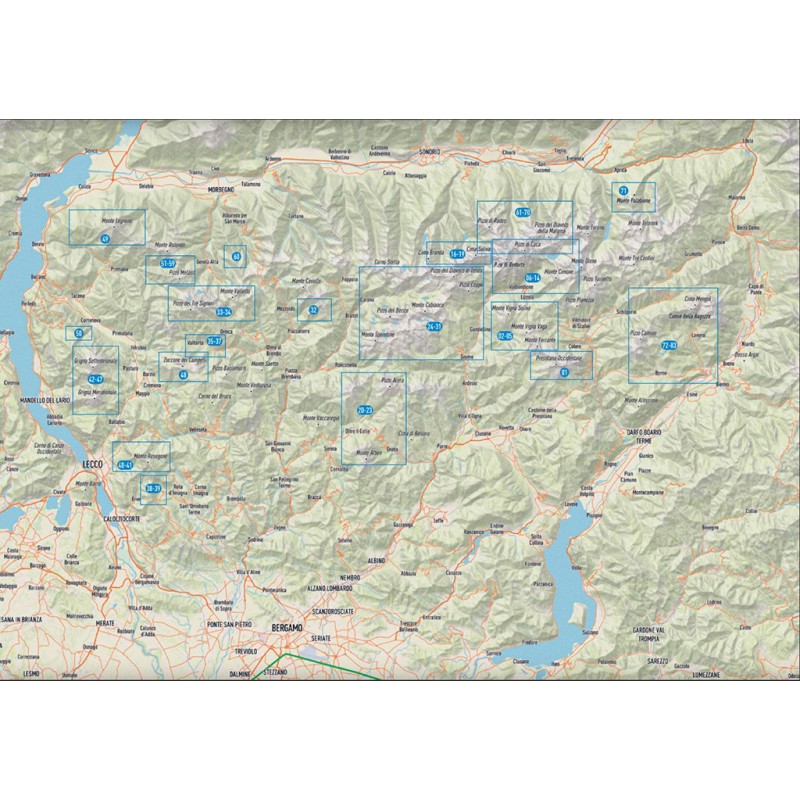 Bergsteigen Chiaccio delle Orobie