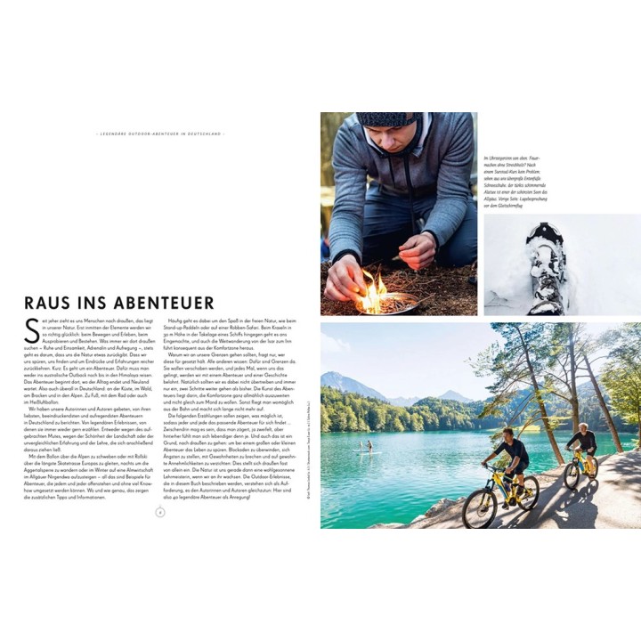 Legendäre Outdoor Abenteuer in Deutschland