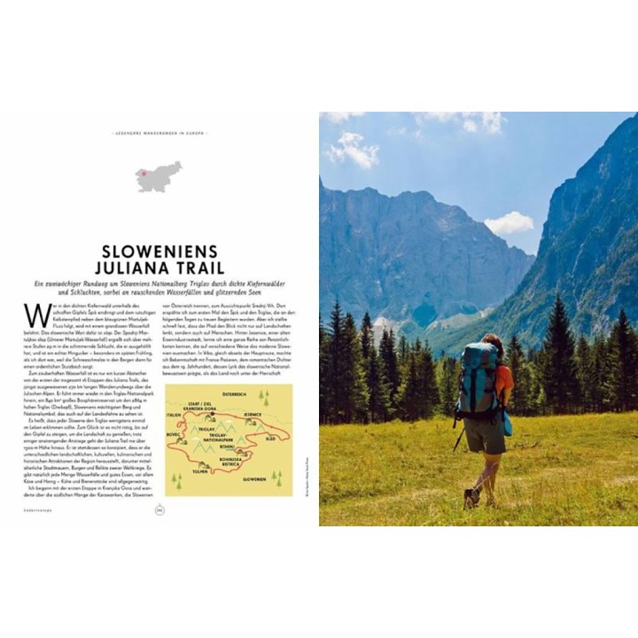 Legendäre Wanderrouten in Europa