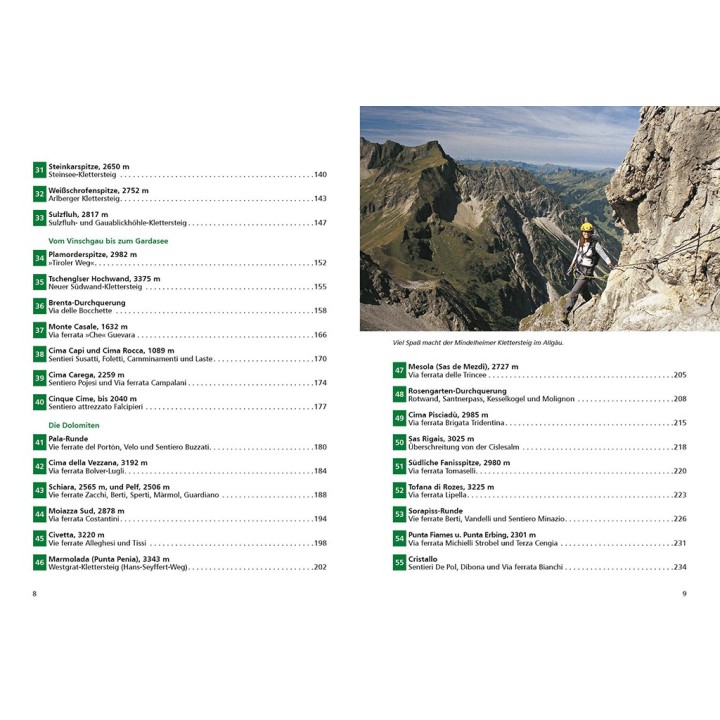 Alpine Klettersteige Ostalpen