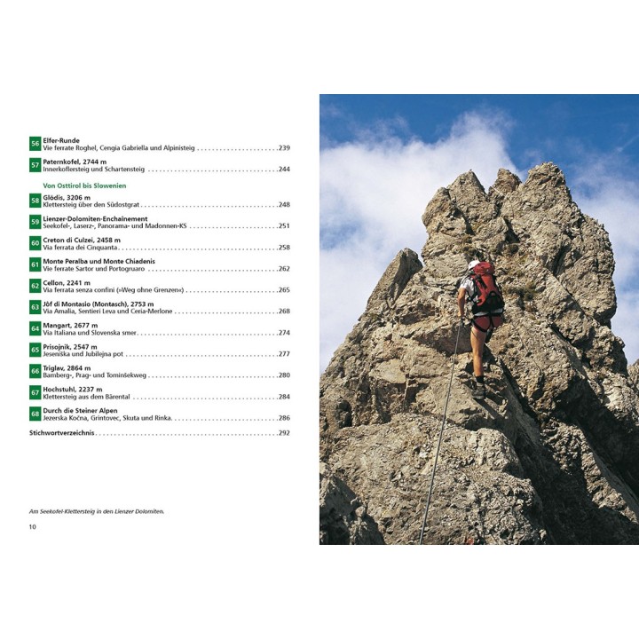 Alpine Klettersteige Ostalpen