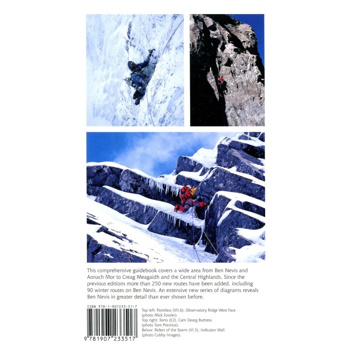 Rock and Ice Climbs Ben Nevis