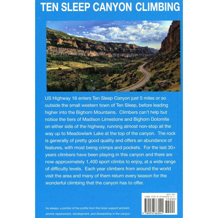 Kletterführer Ten Sleep Canyon Climbing