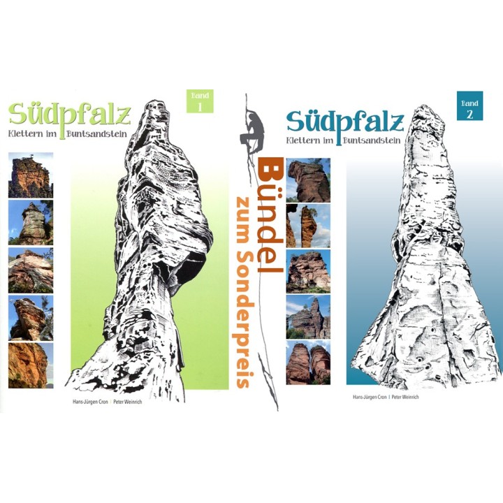Kombipaket Kletterführer Pfalz