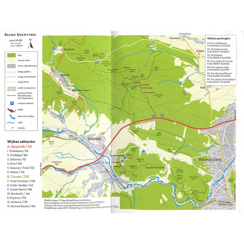 Kletterführer Stołowe