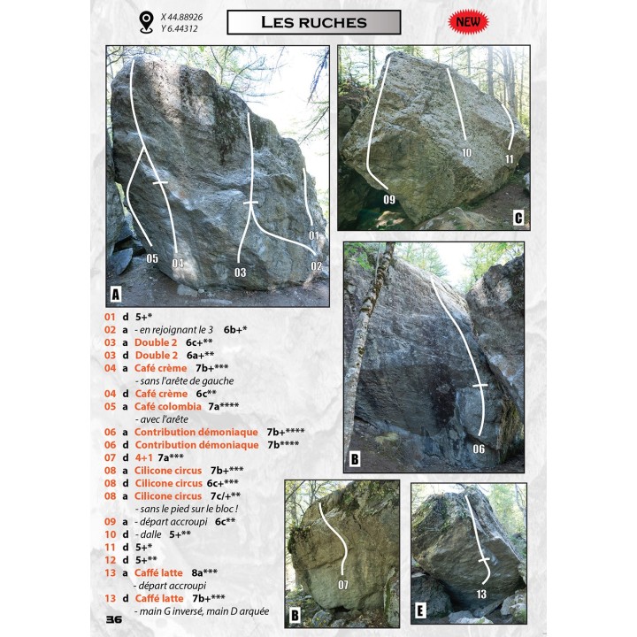 Boulderguide Ailefroide + Entraygues
