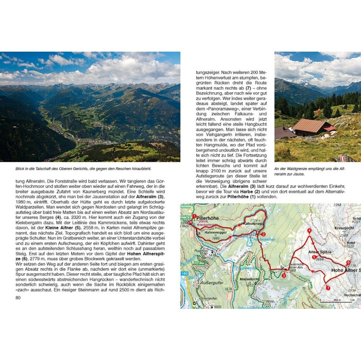 Wanderführer Imst Pitztal