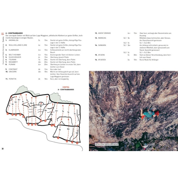 Kletterführer Tessin Rock