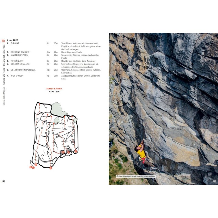 Kletterführer Tessin Rock