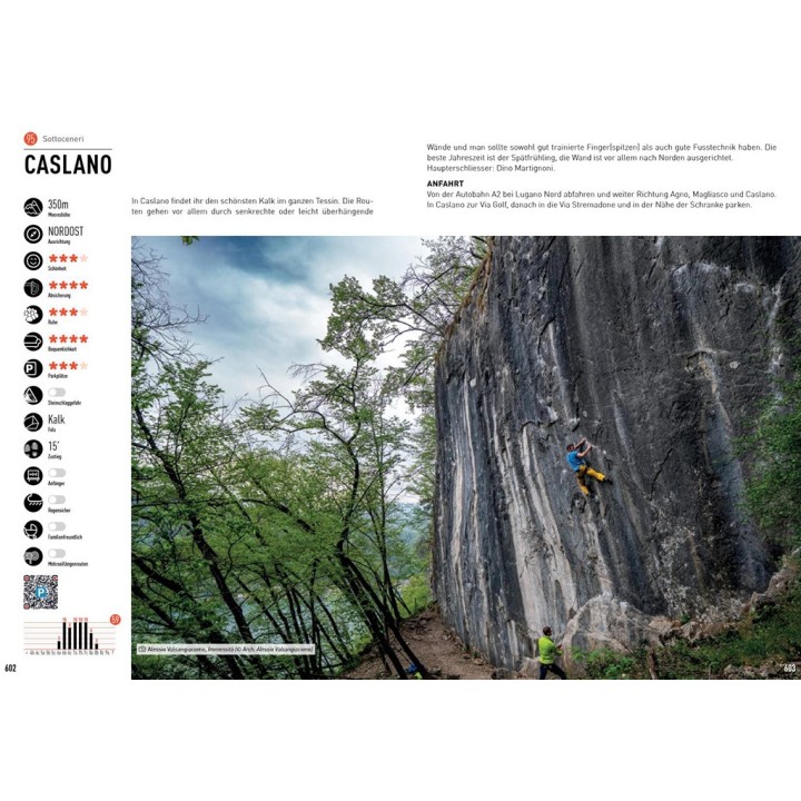 Kletterführer Tessin Rock