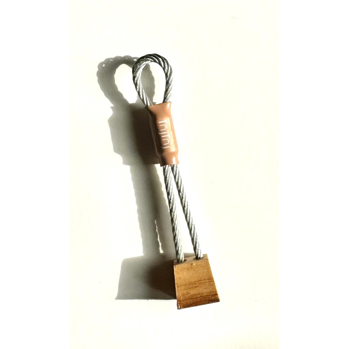 Keyholder Klemmkeil aus Holz