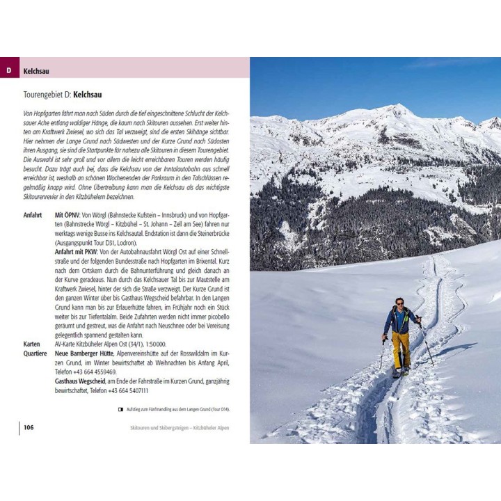 Skitourenführer Kitzbüheler Alpen