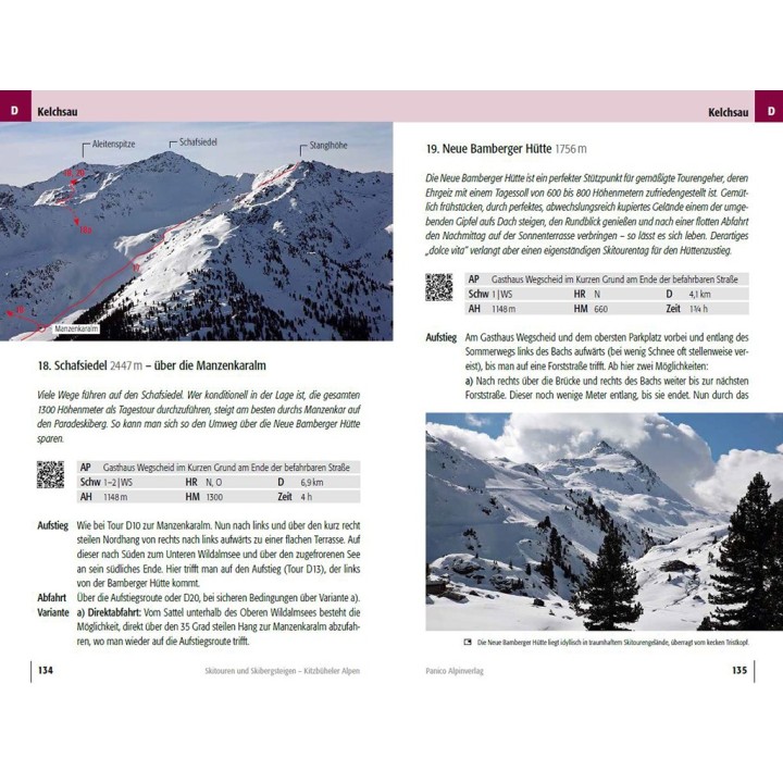 Skitourenführer Kitzbüheler Alpen