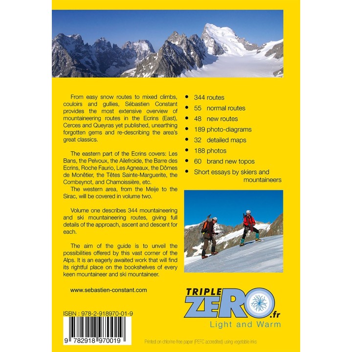 Snow and Mixed Climbs Écrins east, Cerces, Queyras