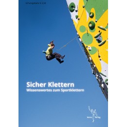Broschüre "Sicher klettern"