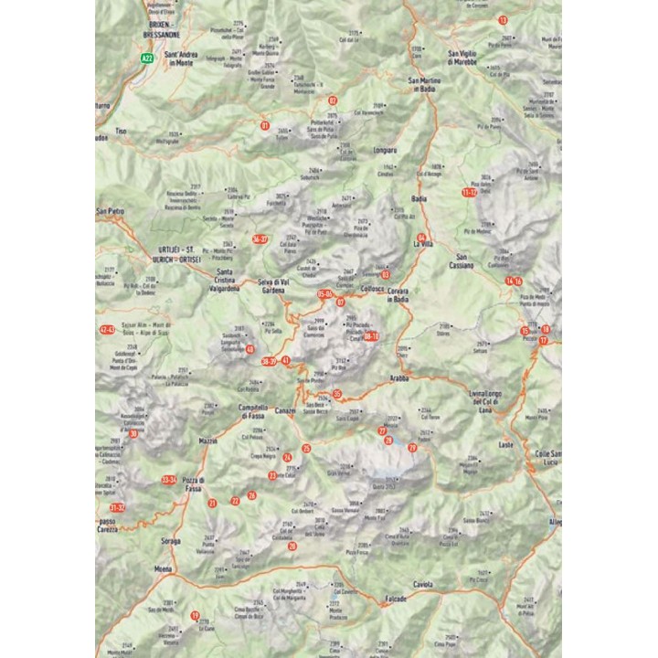 Klettersteige in Gadertal, Fassatal, Gröden