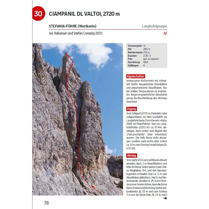 Die Top-Kletterrouten in Gröden und Umgebung