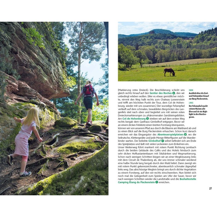 Erlebniswandern mit Kindern Elsass und Vogesen