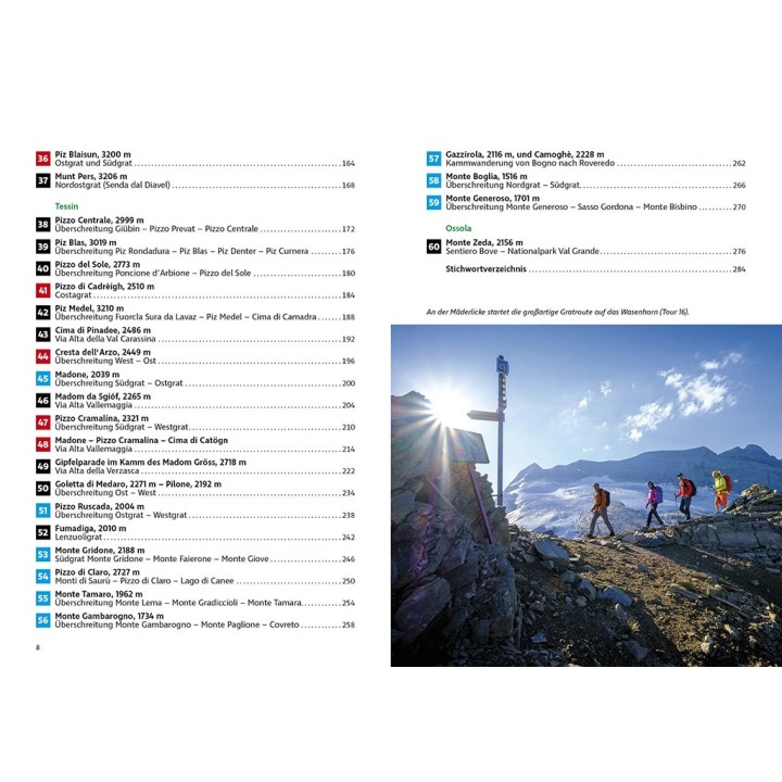 Gratwandern Südschweiz