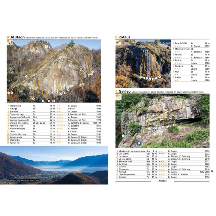 SAC-Kletterführer Tessin / Ticino