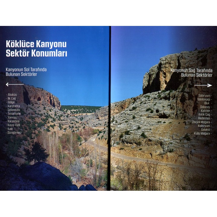 Kletterführer Köklüce Kanyonu (Türkei)