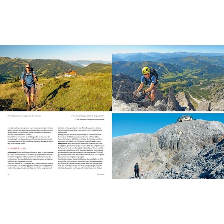 Die ultimativen Klettersteige in den Alpen