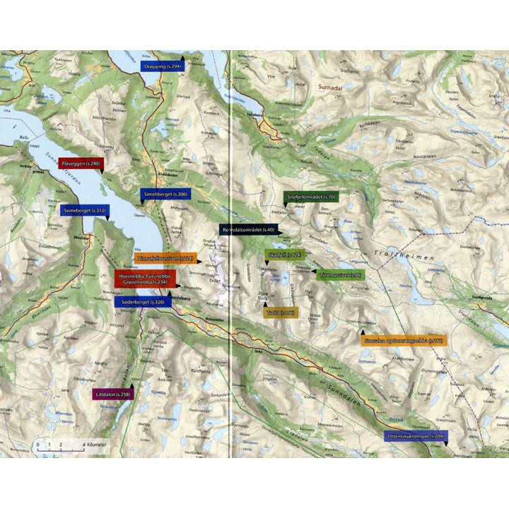 Klatrefører Innerdalen og Sunndalen