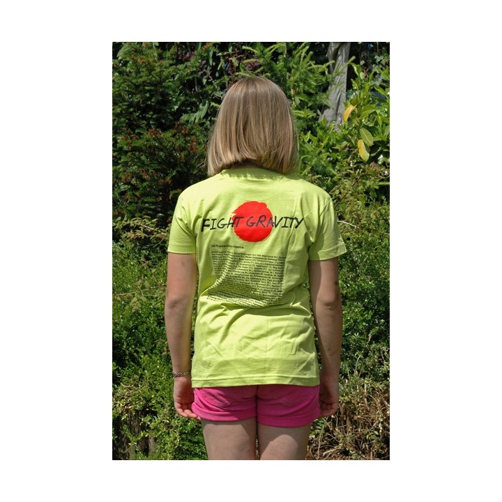 Restposten Fight Gravity T-Shirt Damen Lime